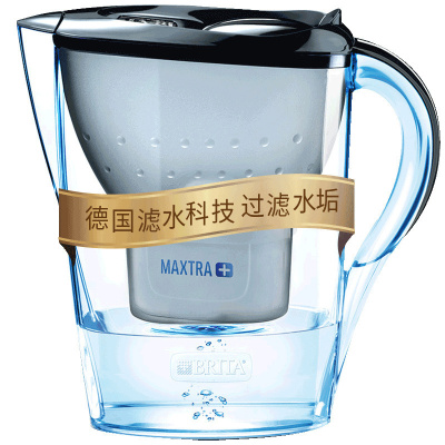 德国碧然德brita滤水壶滤芯净水器家用净水壶3.5L石墨黑一壶1芯
