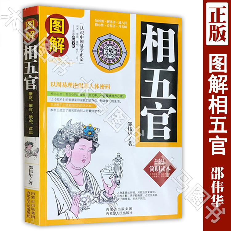 图解相面术相手术相五官 手相面相学全书全套3册精修版麻衣神相书籍邵伟华图解大全 古代现代相术简高清大图