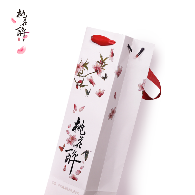 泸州老窖 桃花醉时尚版 22度 500ml*6瓶整箱白酒