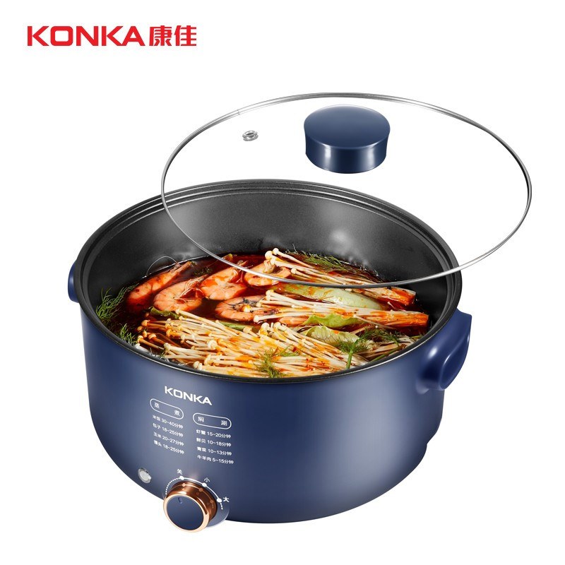 康佳(KONKA)KZG-HP502 多功能电火锅5L(单位:台)蓝色