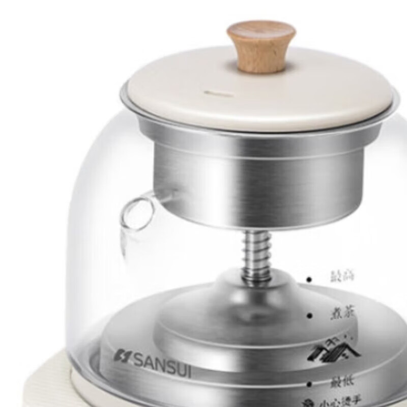 SANSUI 养生壶 容量烧水壶 煮茶器智能煮茶壶 办公室电水壶花茶壶S-ZC4101高清大图
