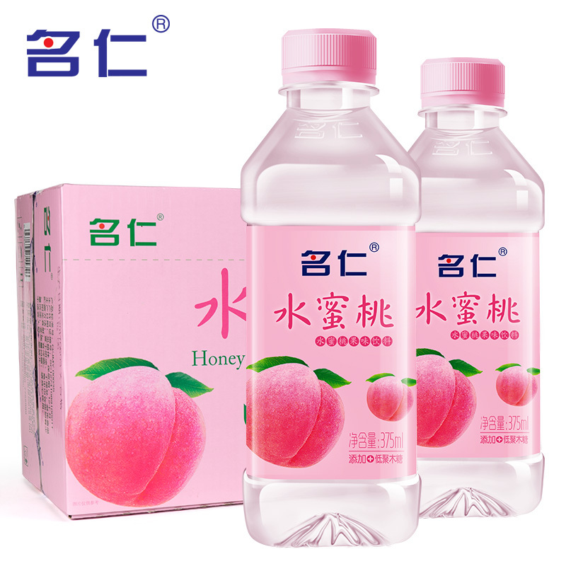 名仁苏打水(水蜜桃)375ml