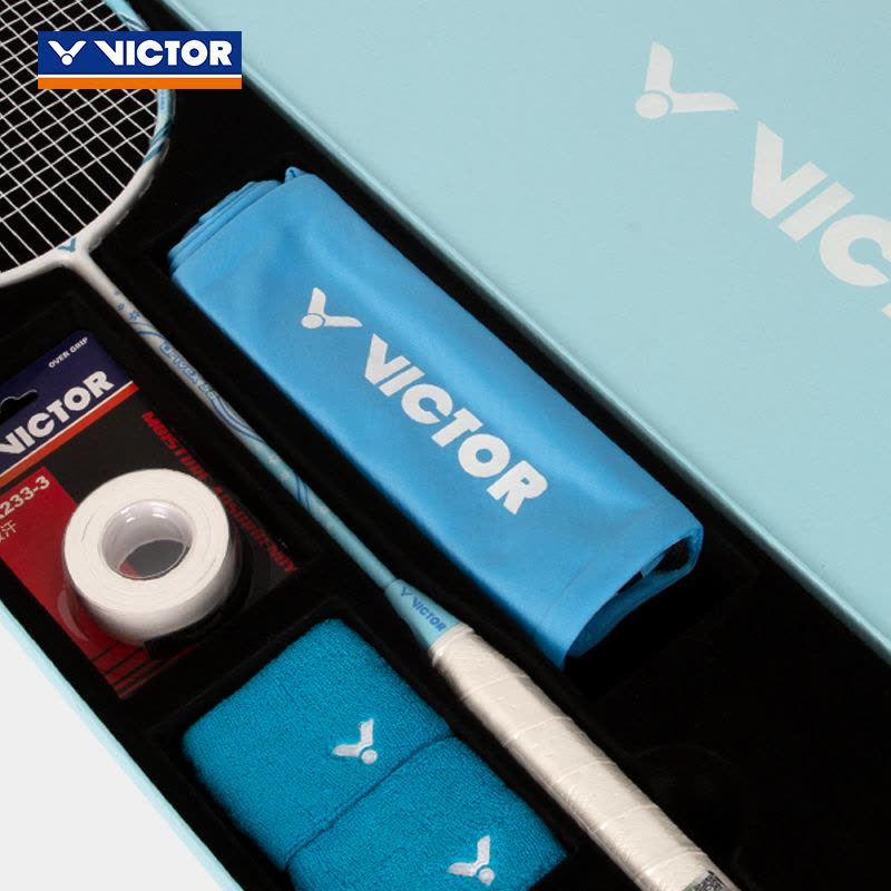 VICTOR/威克多羽毛球拍情人节七夕限定套装礼盒 DX-56 GB图片