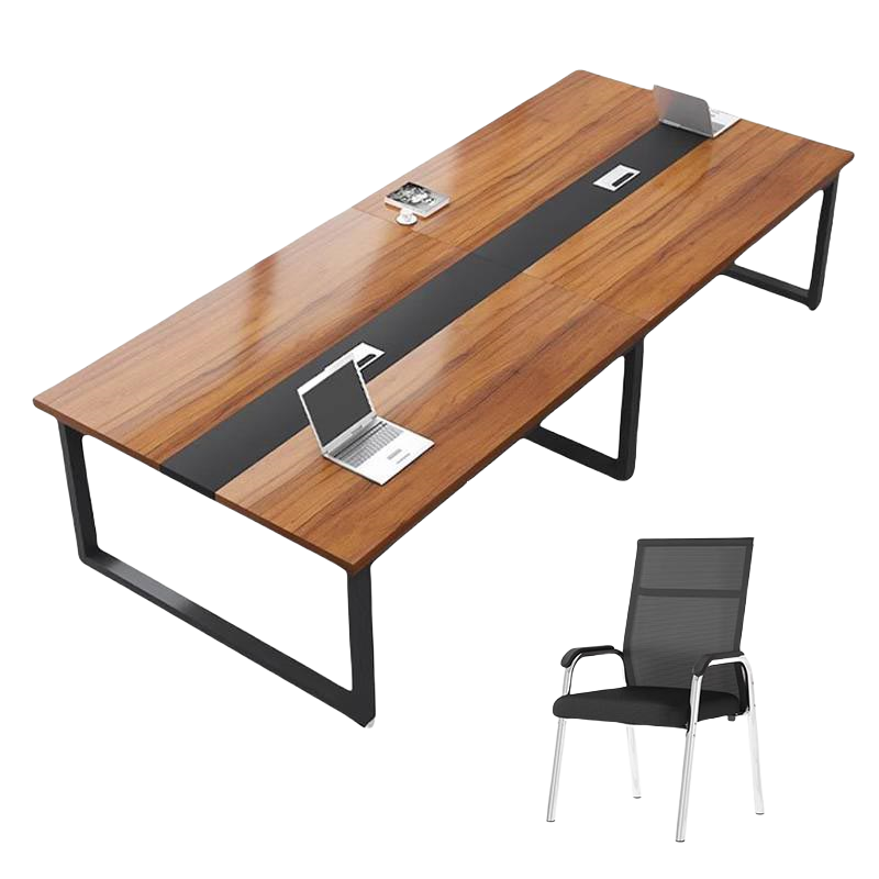 鑫龙悦 会议桌椅 一桌十椅 套高清大图