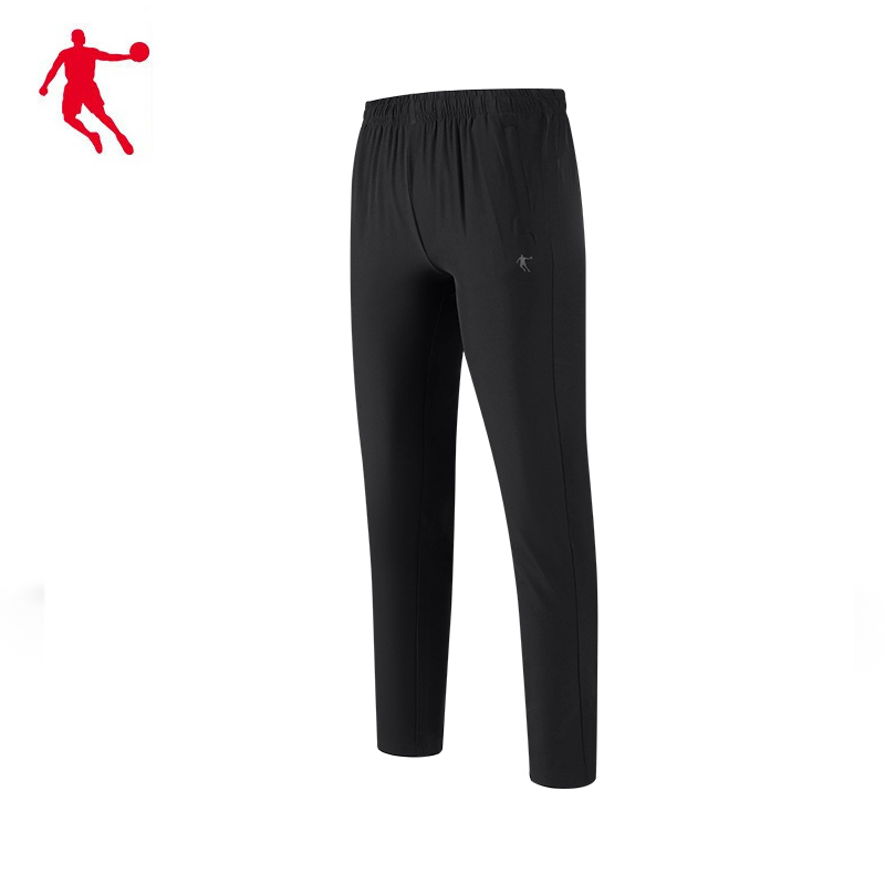 乔丹 运动裤 梭织长裤 女裤 KYK42211300 女款裤子 件(黑色 XL)