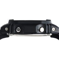 卡西欧(CASIO)男士G-SHOCK手表 日韩品牌通用黑色经典系列 防震防水太阳能运动手表石英表男 G-5600E-1