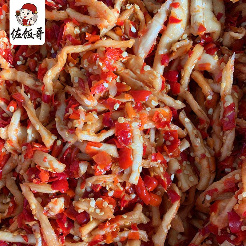 佐饭哥脆萝卜干超脆辣香辣腌萝卜条剁辣椒酱剁椒下饭菜酱菜瓶装体验装