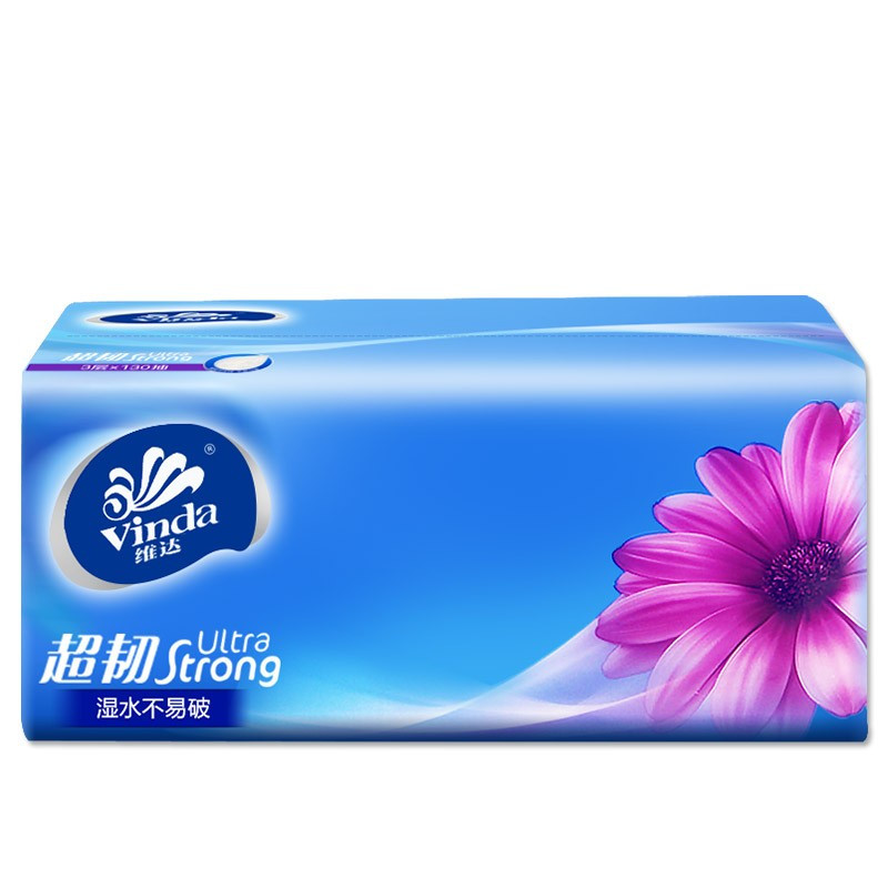 维达(vinda)存储包装物料搬运清洁v2889 维达v2889超韧120抽 压花抽纸