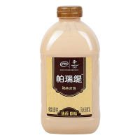 伊利褐色炭烧风味发酵乳1.05kgx2桶/1桶可选 酸奶帕瑞缇 乳品 伊利炭烧大桶酸奶 1.05kg4瓶