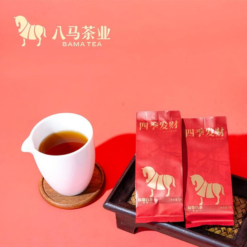八马茶业四季发财 福鼎白茶寿眉200g [编码]H0974高清大图