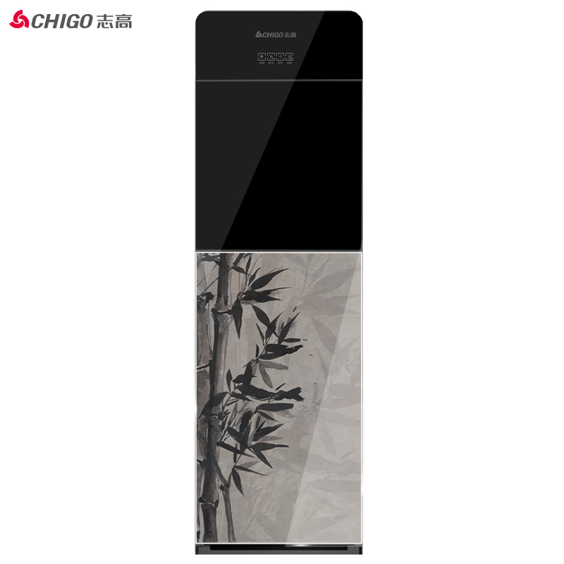 志高(CHIGO)饮水机YLRX0.5-5-22A温热型不锈钢内胆立式家用办公室柜式饮水机其他烧水壶水墨竹
