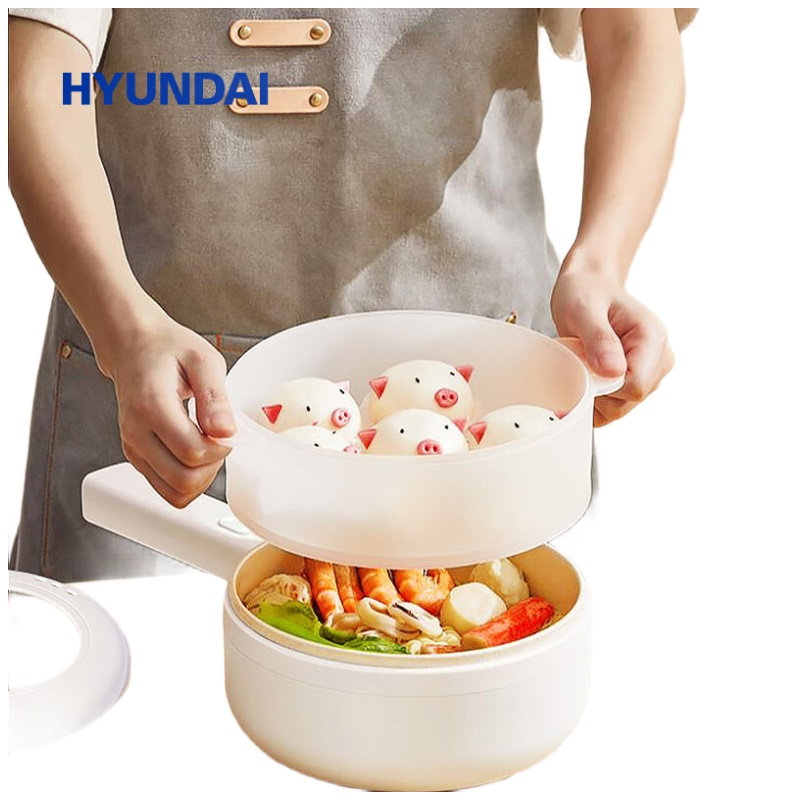 现代(HYUNDAI) ZG-718A大口径长柄多能电煮锅20CM(单位:个)高清大图