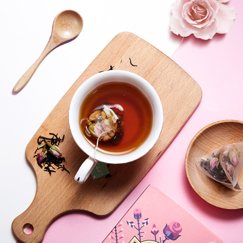 茶里(ChaLi) 单独包装玫瑰红茶21g(3g*7)*3盒 袋泡花草茶