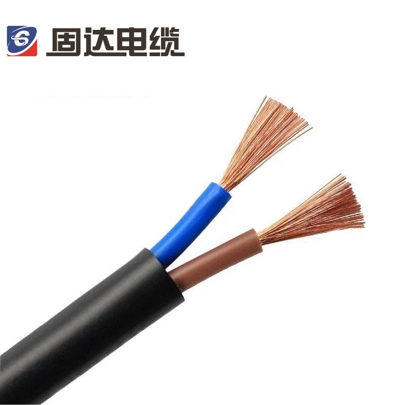 固达电缆 阻燃软护套线高清大图