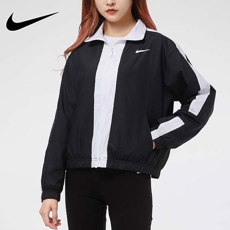 nike耐克夹克女装2021春季新款运动服休闲外套上衣开衫cz8801-010