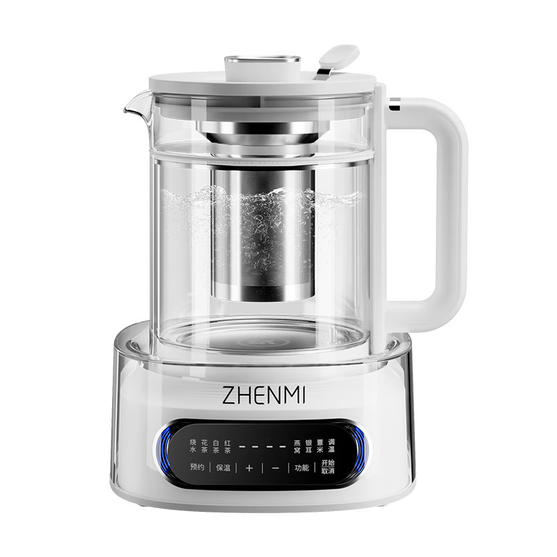 臻米电水壶1L全自动纯钛双层壶体防磕防烫ZMSH-T01