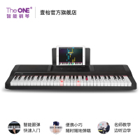 壹枱（The ONE）智能钢琴 61键电子琴力度儿童初学者成人家用早教便携版 尺寸92*33*10 环保ABS通用板材