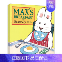 [正版]英文原版 Max’s Breakfast 小兔麦斯和露比系列 麦斯的早餐 0-3岁儿童启蒙认知绘本 纸板书 鹅妈