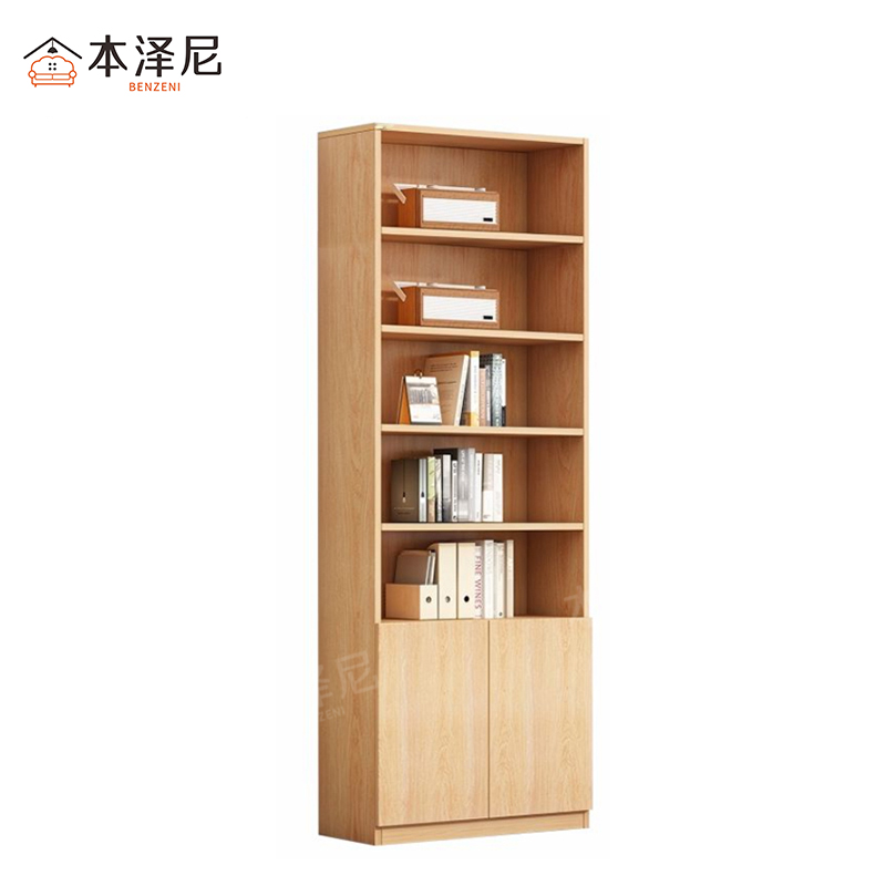 本泽尼 书柜 HTZ-SJ8320 800*300*2000mm 组高清大图