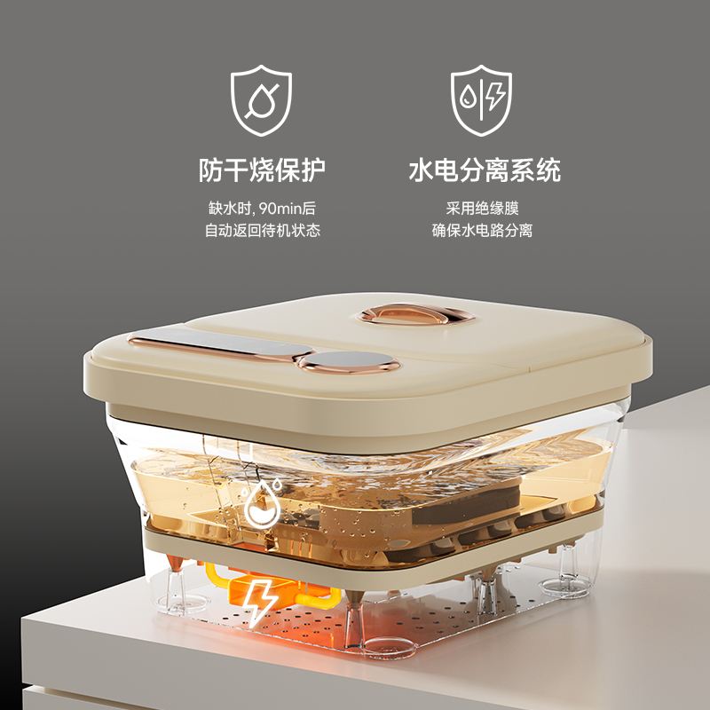 康佳(KONKA) 足浴器 (KZYP-5008S*)高清大图