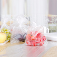 茶花 点断式中号食品保鲜袋 3343 加厚食品袋子一次性用品 150只/卷 4卷/包(单位:件)