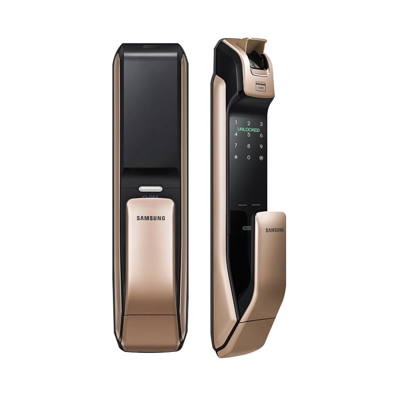 省钱samsung三星智能锁指纹锁电子锁密码锁家用防盗门智能门锁三星