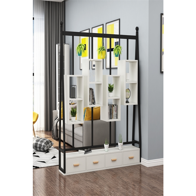 玄关进门隔断新款现代简约门厅间厅符象柜客厅装饰花架屏风置物架酒柜