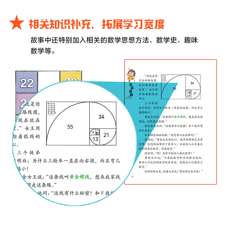 醉染图书数学西游(全4册)9787521737479高清大图