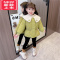 可莉允女童棉服冬季2022年新款洋气冬款棉袄儿童装冬装棉衣宝宝夹棉外套