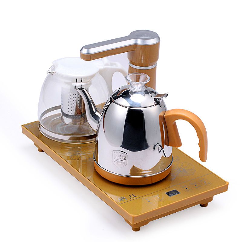 智能自动上水壶电热壶电磁茶炉壶四合一功夫茶具套装烧水壶泡茶炉
