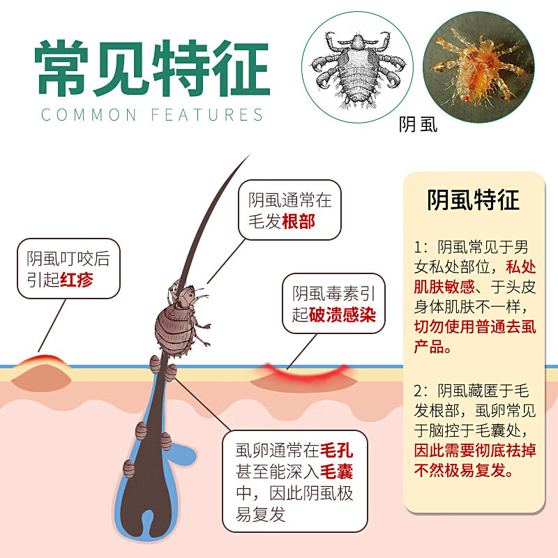 仁和药业虱子药 儿童头虱百部酊阴虱 男女私处专用虫卵药抑菌剂 去虱立清喷雾