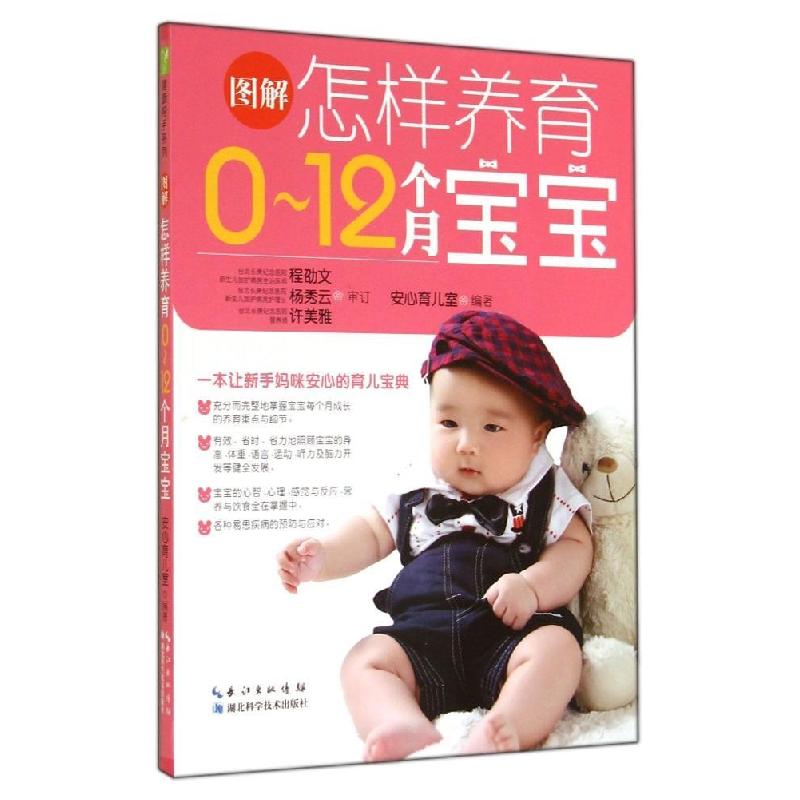 正版新书】图解怎样养育0-12个月宝宝安心育儿室9787535268976