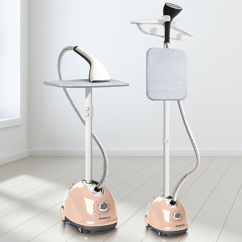 志高大蒸汽挂烫机家用熨斗烫衣服小型手持熨烫机挂立式电熨斗橙色