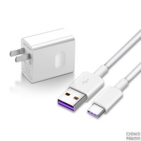 华为40w超级快充充电器mate9 p9 mate20pro 40w 适用数据线22.5w 1米5A数据线