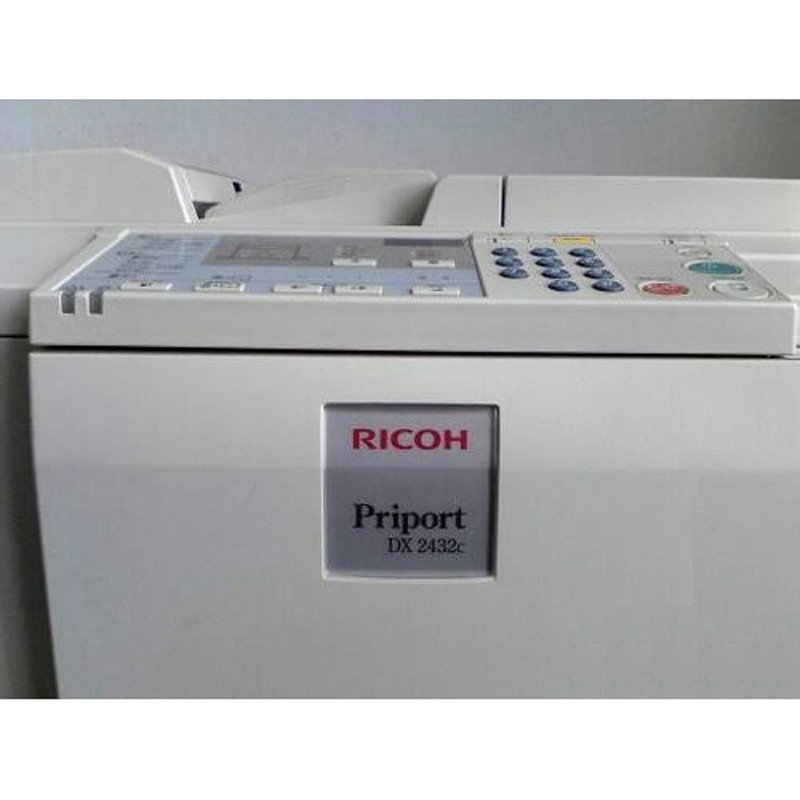 理光ricohdx2433c一体化速印机印刷机油印机原稿制版主机