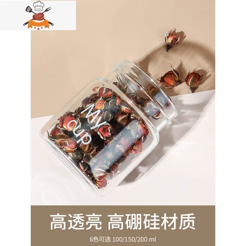 敬平燕窝分装瓶小罐瓶子分装家用密封罐小玻璃瓶带盖食品级蜂蜜酸奶瓶高清大图