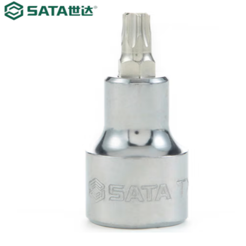 世达(SATA) 12.5MM系列50MM长花形旋具套筒T55 24108
