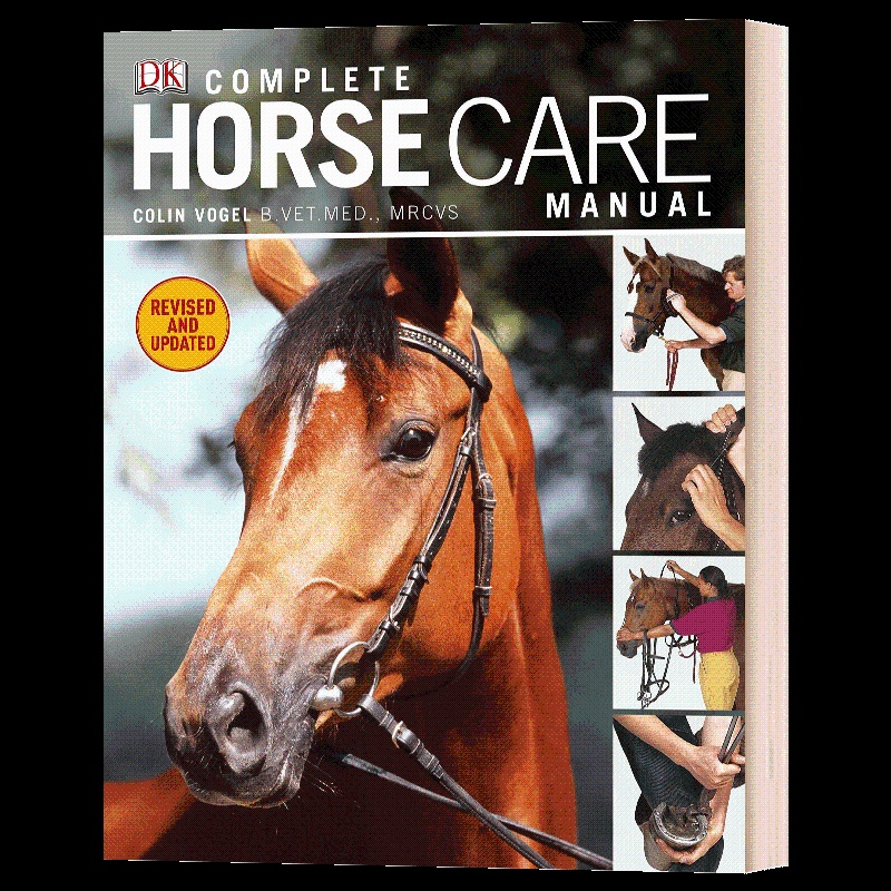 [醉染正版]马的完整护理指南 Complete Horse Care Manual 英文原版 科普百科读物 马类日常保高清大图