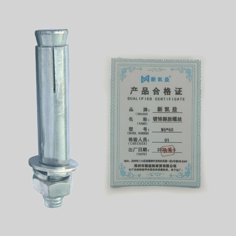 新凯益 镀锌膨胀螺丝 M6*60 个高清大图