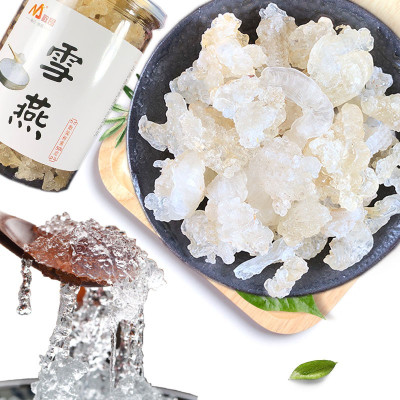 敏昂(M)野生拉丝雪燕 500g/瓶 A款等级植物燕窝泡水泡茶