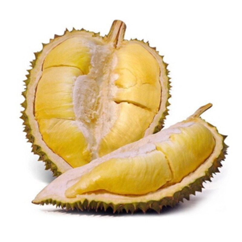 (切勿生切)[预售五天内发货]五个农民泰国进口一级金枕榴莲4-5斤保4房肉1高清大图