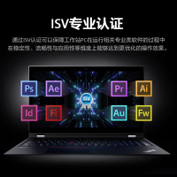 联想ThinkPad P15 2020款 15.6英寸设计师本移动工作站笔记本电脑(十代i7-10750H 32G内存 4TB固态硬盘 T1000 4G独显)升级款