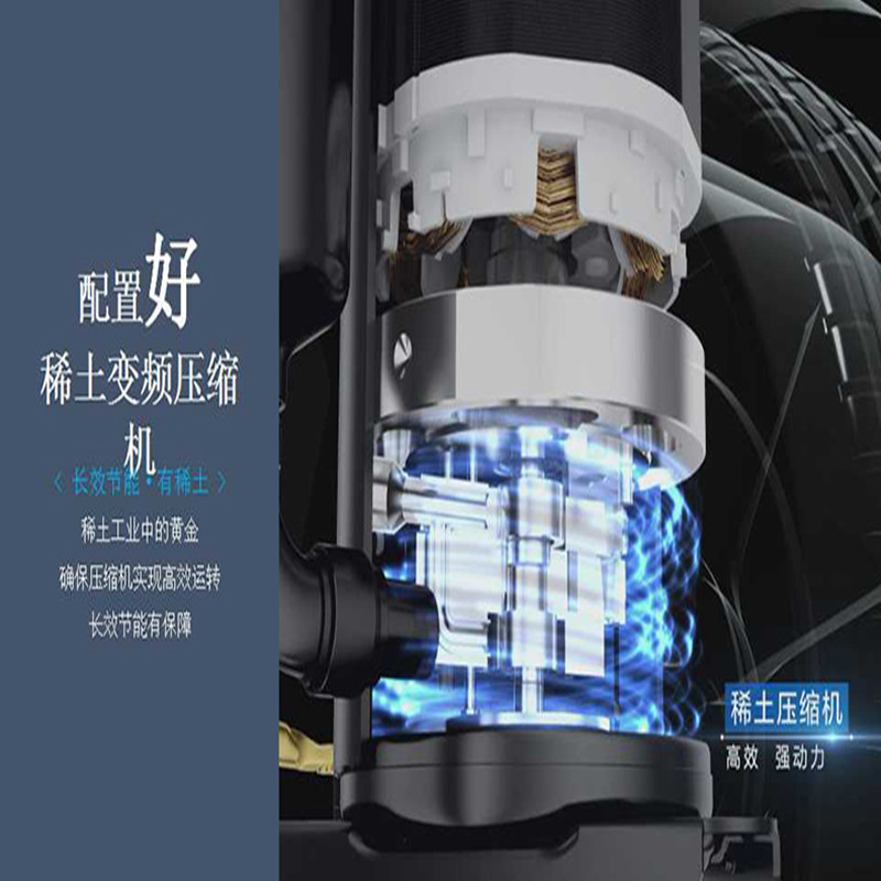 美的空调新能效三级大1匹变频m行挂机kfr26gwbp2dn8ytp3003