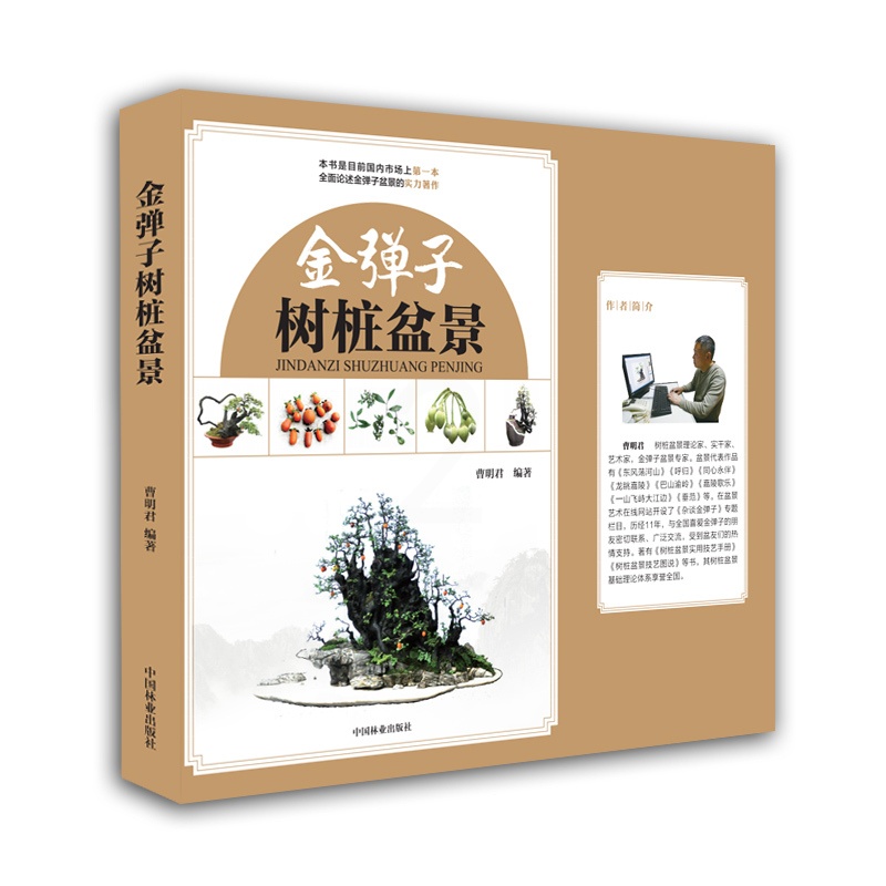 [醉染正版]金弹子树桩盆景论述金弹子的实力著作 园艺百科全书 植物图鉴书籍 花草树木图鉴大全 园艺花卉种植书籍 养花书籍高清大图