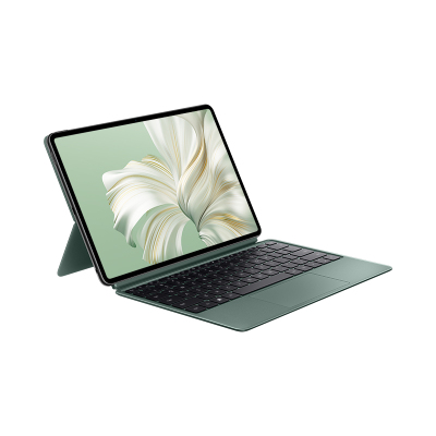 华为二合一笔记本电脑MateBook E 2023款i7-1260U 16G 1T WiFi 12.6英寸 2.5KOLED全面屏 轻薄本办公本 星空灰+原野绿键盘
