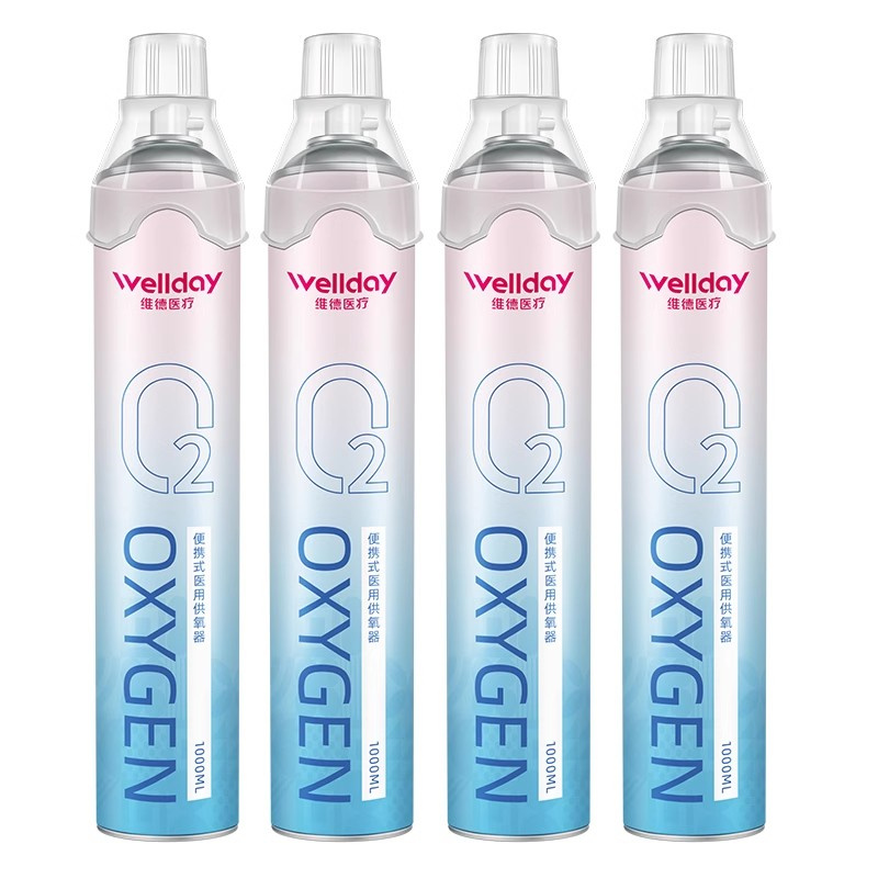 维德 氧气瓶 1000ML 4瓶/组