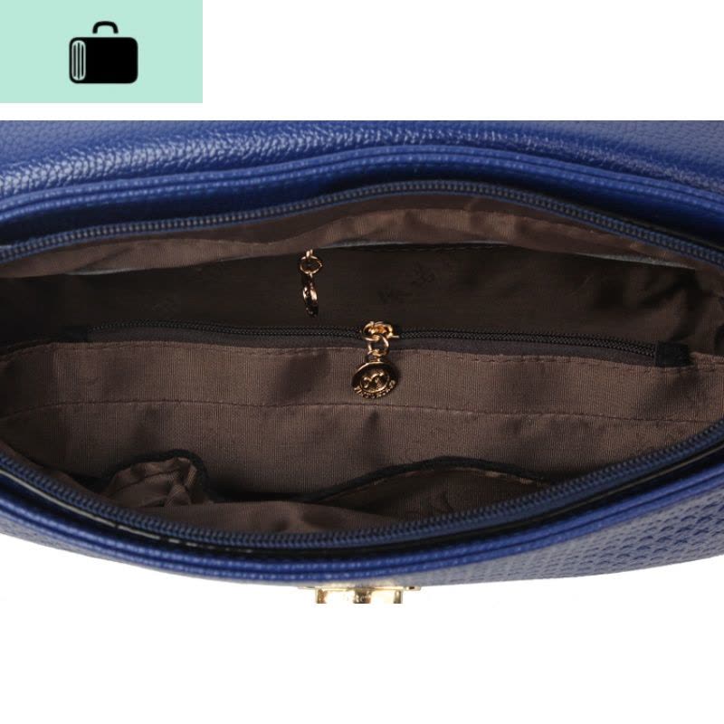 2020新款时尚压花女包中年女士妈妈单肩包纽扣小包包斜挎包小方包NEW LAKE女士单肩包图片