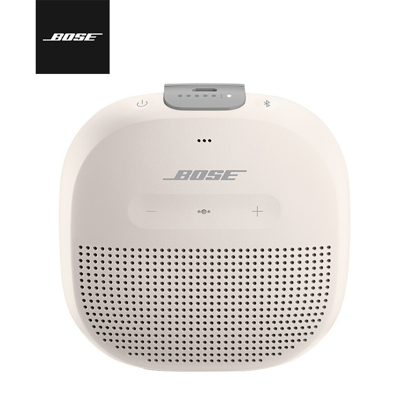 Bose SoundLink Micro蓝牙扬声器-雾白 防水便携式音箱/音响 持久续航