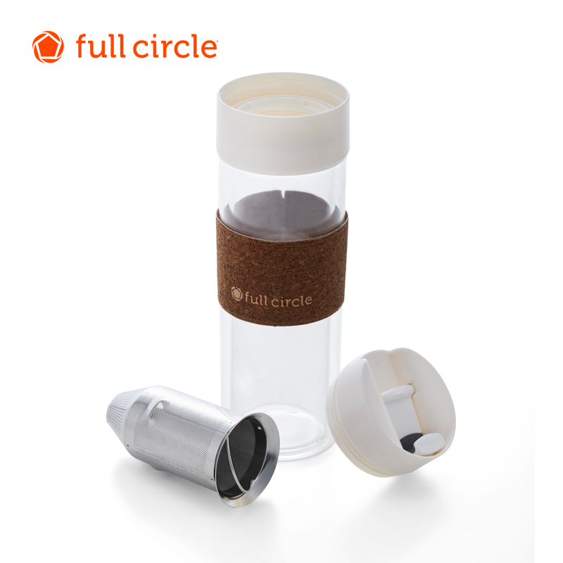 美国full circle 冷热咖啡杯FC17510K 350ml冷萃咖啡杯美式冷咖啡杯随行随手杯