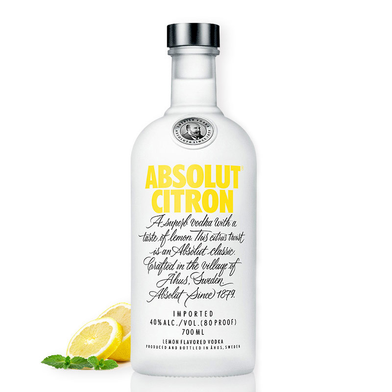 绝对伏特加柠檬味700ml视频
